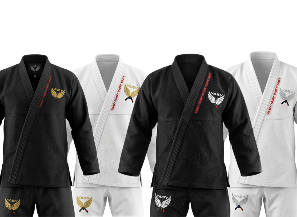 Gi & Uniforms 3 Kimono Gi of Jiu-Jitsu, at Top Team Jiu-Jitsu Academy Abu Dhabi, 450 Gsm, pearl weave 100% cotton, Collection