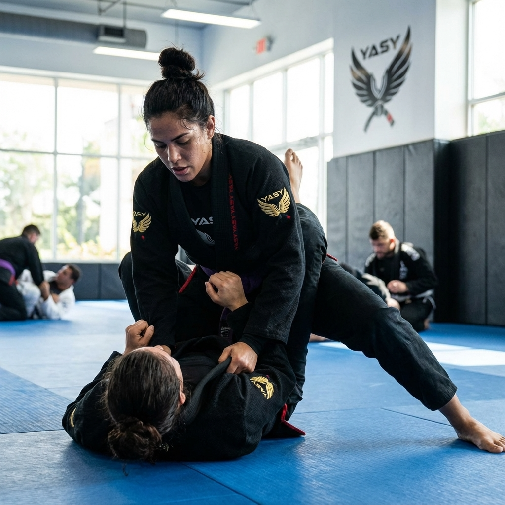 Women / Girls Jiu-Jitsu 1 Girls / Women Jiu-Jitsu Class at Top Team Jiu-Jitsu Academy Abu Dhabi